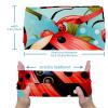 1 Pack Wide Headbands For Women Elastic Headband Red Art Seven Star Ladybug-283 Head Bands Women's Hair Band Turban Workout Soft Sweat Hairband Accessories view 3