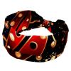 1 Pack Wide Headbands For Women Elastic Headband Red Art Seven Star Ladybug-262 Head Bands Women's Hair Band Turban Workout Soft Sweat Hairband Accessories view 1