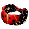 1 Pack Headbands for Women Non Slip Elastic Sports Hair Bands for Women, Soft Cloth Headband for Workout Yoga Fashion Hair Accessories,Red Art Seven Star Ladybug-284 view 1
