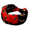 1 Pack Wide Headbands For Women Elastic Headband Red Art Seven Star Ladybug-289 Head Bands Women's Hair Band Turban Workout Soft Sweat Hairband Accessories view 1
