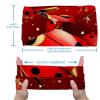 1 Pack Red Art Seven Star Ladybug-336 Elastic Soft Fabric Non-Slip Women's Fashion Headbands - Soft, Wide, and Stylish for All Occasions view 3