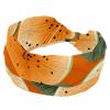 1 Pack Yellow Hami Melon-612 Elastic Soft Fabric Non-Slip Women's Fashion Headbands - Soft, Wide, and Stylish for All Occasions view 1