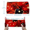 1 Pack Red Art Seven Star Ladybug-315 Elastic Soft Fabric Non-Slip Women's Fashion Headbands - Soft, Wide, and Stylish for All Occasions view 3