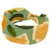 1 Pack Yellow Hami Melon-609 Elastic Soft Fabric Non-Slip Women's Fashion Headbands - Soft, Wide, and Stylish for All Occasions view 1
