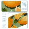 1 Pack Yellow Hami Melon-609 Elastic Soft Fabric Non-Slip Women's Fashion Headbands - Soft, Wide, and Stylish for All Occasions view 4