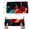 1 Pack Wide Headbands For Women Elastic Headband Red Art Seven Star Ladybug-238 Head Bands Women's Hair Band Turban Workout Soft Sweat Hairband Accessories view 3