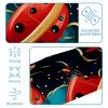 1 Pack Wide Headbands For Women Elastic Headband Red Art Seven Star Ladybug-238 Head Bands Women's Hair Band Turban Workout Soft Sweat Hairband Accessories view 4