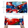 1 Pack Red Art Seven Star Ladybug-318 Elastic Soft Fabric Non-Slip Women's Fashion Headbands - Soft, Wide, and Stylish for All Occasions view 3
