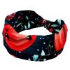 1 Pack Wide Headbands For Women Elastic Headband Red Art Seven Star Ladybug-295 Head Bands Women's Hair Band Turban Workout Soft Sweat Hairband Accessories view 1