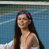 1 Pack Wide Headbands For Women Elastic Headband Red Art Seven Star Ladybug-295 Head Bands Women's Hair Band Turban Workout Soft Sweat Hairband Accessories view 2
