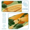 1 Pack Yellow Hami Melon-636 Elastic Soft Fabric Non-Slip Women's Fashion Headbands - Soft, Wide, and Stylish for All Occasions view 4