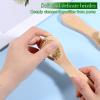 2 Pcs Dry Brush for Face, Natural Bristles Facial Exfoliating Brush with Wooden Handle Mini Face Cleansing Brushes for Women Men view 4
