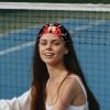 1 Pack Wide Headbands For Women Elastic Headband Red Art Seven Star Ladybug-229 Head Bands Women's Hair Band Turban Workout Soft Sweat Hairband Accessories view 2