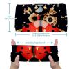1 Pack Wide Headbands For Women Elastic Headband Red Art Seven Star Ladybug-229 Head Bands Women's Hair Band Turban Workout Soft Sweat Hairband Accessories view 3
