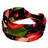 1 Pack Headbands for Women Non Slip Elastic Sports Hair Bands for Women, Soft Cloth Headband for Workout Yoga Fashion Hair Accessories,Red Art Seven Star Ladybug-356 view 1