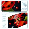 1 Pack Headbands for Women Non Slip Elastic Sports Hair Bands for Women, Soft Cloth Headband for Workout Yoga Fashion Hair Accessories,Red Art Seven Star Ladybug-356 view 4