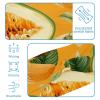 1 Pack Yellow Hami Melon-666 Elastic Soft Fabric Non-Slip Women's Fashion Headbands - Soft, Wide, and Stylish for All Occasions view 4