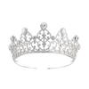 14K Gold Moissanite Glamorous Bridal Crown, High-End Wedding Tiara Hair Accessory for Women, Ideal Gift for Brides, Anniversaries, and Formal Parties (Style 3) view 1