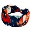 1 Pack Headbands for Women Non Slip Elastic Sports Hair Bands for Women, Soft Cloth Headband for Workout Yoga Fashion Hair Accessories,Red Art Seven Star Ladybug-281 view 1