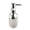 Easy to Press Type Shampoo Bottle Refillable Rustproof Soap Dispenser Simple Electroplated Empty Pump Jar Countertop (Gold 500ml) view 2