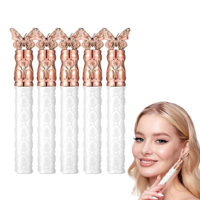 2026 New Mascara, Lift Iron Wand Mascara for Everyday Wear, Thick, Curling, Long-lasting, Waterproof, Sweat-proof, Lengthening, Non-smudged (Black-5Pcs)