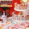 150 Pcs Christmas Lip Balms Bulk Peppermint Candy Cane Gingerbread Hot Cocoa Gifts Cookie Cinnamon Flavor Lip Balm Party Favor Xmas Stocking Stuffers Christmas Bulk Gifts for Coworker Staff Employee view 2
