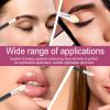 30 PCS Eyeshadow Applicators Disposable Dual Sides Makeup Brush, 2.95 inch Double Head Eyeshadow Applicators, Black Eyeshadows Brush with Soft Sponge Head and Container for Women view 3