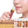 15 Pcs Christmas Lip Balms Bulk Peppermint Candy Cane Gingerbread Hot Cocoa Gifts Cookie Cinnamon Flavor Lip Balm Party Favor Xmas Stocking Stuffers Christmas Bulk Gifts for Coworker Staff Employee view 3