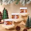 15 Pcs Christmas Lip Balms Bulk Peppermint Candy Cane Gingerbread Hot Cocoa Gifts Cookie Cinnamon Flavor Lip Balm Party Favor Xmas Stocking Stuffers Christmas Bulk Gifts for Coworker Staff Employee view 4