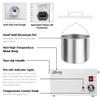 Single Wax Warmer Professional 3L Electric Wax Heater Machine Hold 5.5 Lbs for Hair Removal, Large Waxing Pot Paraffin Facial Skin Body SPA Salon Equipment with 100 Sticks view 3