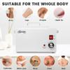 Single Wax Warmer Professional 3L Electric Wax Heater Machine Hold 5.5 Lbs for Hair Removal, Large Waxing Pot Paraffin Facial Skin Body SPA Salon Equipment with 100 Sticks view 4