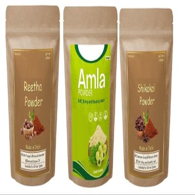Aml.a Reetha Shikakai P.owder For Hair - Each 100 Gram