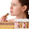 50 Pcs Christmas Lip Balms Bulk Peppermint Candy Cane Gingerbread Hot Cocoa Gifts Cookie Cinnamon Flavor Lip Balm Party Favor Xmas Stocking Stuffers Christmas Bulk Gifts for Coworker Staff Employee view 3