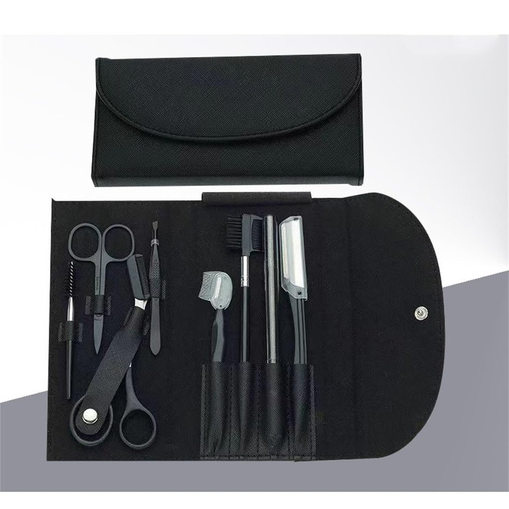 Beauty Tools Eyebrow Shaver Eyebrow Cutter Eyebrow Clippers Beauty Clippers Anti-Scratch Eyebrow Trimmer Set
