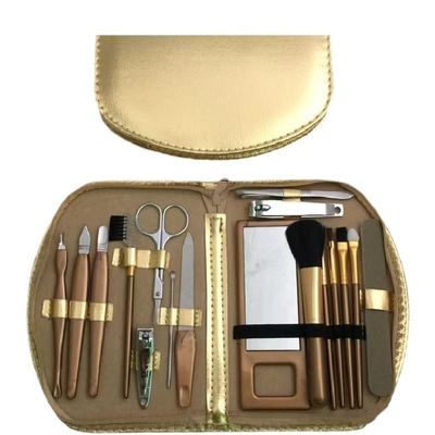 Beauty Tools Set Nail Clippers Manicure Clippers Makeup Brush Nail Art Kit