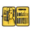 18-Piece Black Nail Clipper Set Manicure Clipper Beauty Set view 1