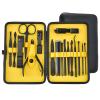 18-Piece Black Nail Clipper Set Manicure Clipper Beauty Set view 2