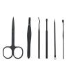 18-Piece Black Nail Clipper Set Manicure Clipper Beauty Set view 3