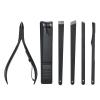 18-Piece Black Nail Clipper Set Manicure Clipper Beauty Set view 4