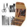 4/16 Manicure Set Pedicure Set Nail Clipper Tool with Travel Case Set Home Nail Clippers view 1