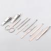 11-Piece Nail Clipper Set Home Eyebrow Clipper Ear Acne Remover Nail Clipper Beauty Manicure Tool view 4