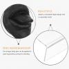 Healvian Black Silicone Tongue Piercing Practice Model Fake Mouth Display Realistic Flexible Body Part for Piercing and Tattoo Training Makeup Practice view 3