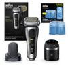 Braun Series 9 PRO+ Electric Razor for Men, 5 Pro Shaving Elements and Shave-Preparing ProComfort Head for Closeness, 6in1 SmartCare Center, Wet or Dry Use, 9597cc, 3ct Clean and Renew Cartridge view 1