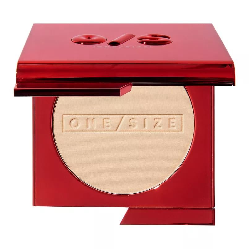 One size Patrick Starrr Turn Up The Base Versatile Powder Foundation - Light 2 (N) Light, Neutral Undertones Face Pressed Makeup Medium-to-Full Coverage, Soft Matte Finish 0.28 Ounce