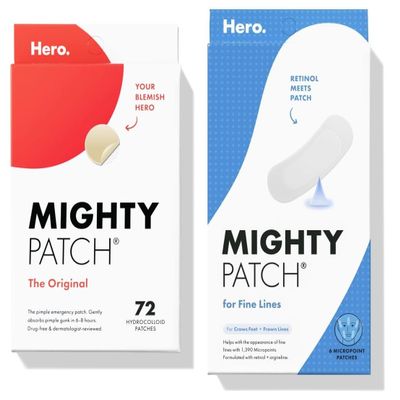 HERO COSMETICS Mighty Patch Original and Mighty Patch for Fine Lines