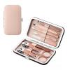 18-Piece Nail Clippers Rose Gold Cutlery Clippers Beauty Set Nail Clippers view 4