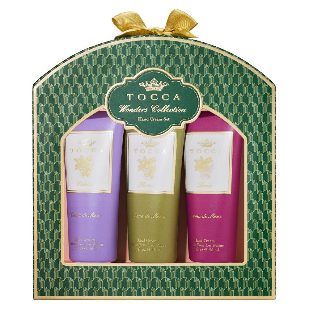 Tocca Wonders Collection Crema Veloce Mini Hand Cream Gift Set ($36 Value) - Includes Florence, Colette, Lucia, 45 ml Each