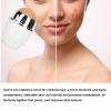 BRRNOO Oil Absorbing Roller, Oil Absorbing Volcanic Face Roller, Face Oil Eliminating Stick, Portable and Reusable Skincare Tool, for At Home or On the Go Mini Massage (White) view 3