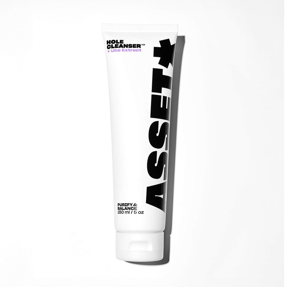 Asset Hole Cleanser Perianal-Optimized Gentle Daily Cleanser 150ml (5oz) | Non-Ionic Surfactant System | Hydrates, Soothes & Neutralizes Odor | pH Balanced, Vegan, Formulated for Sensitive Skin