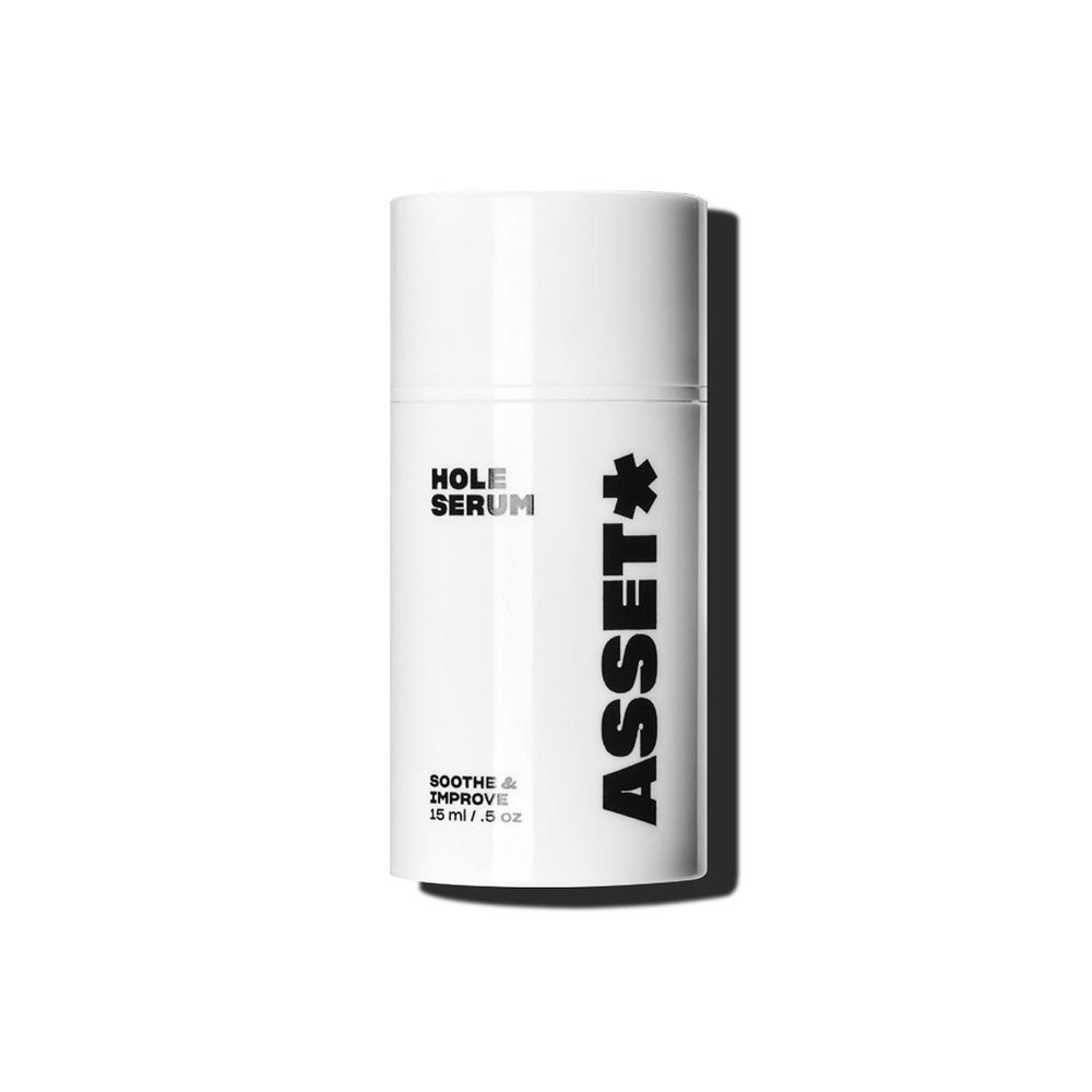 Asset Hole Serum  Soothing Daily Serum for Perianal Skin Health & Radiance  15ml (.5oz) | Hydrates, Strengthens, Improves Skin Texture | Gentle, pH Balanced, Non-Greasy Formula